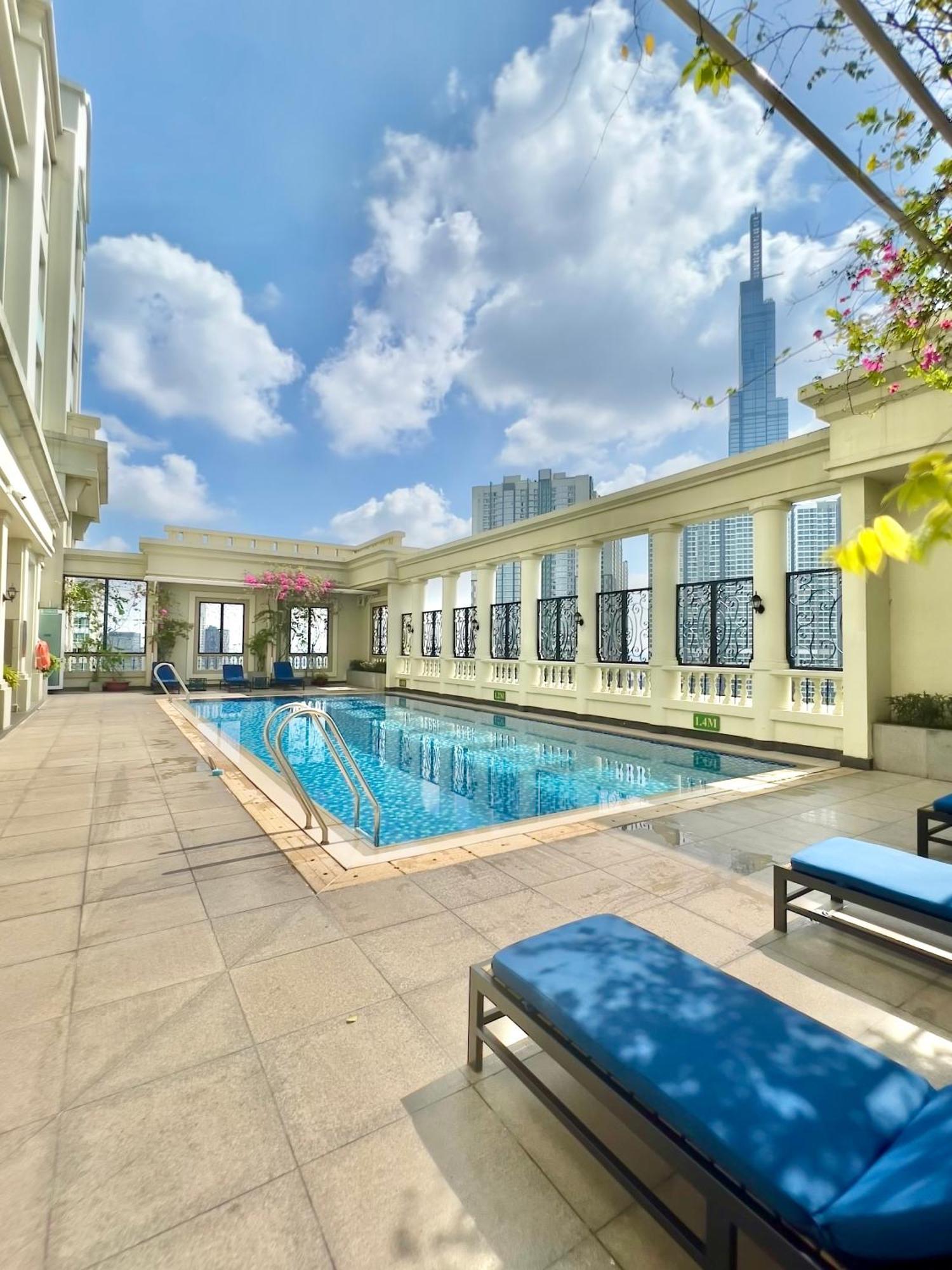 Diny Aparthotel - Rooftop Pool - The Manor 2 Ho Chi Minh-Byen Eksteriør billede