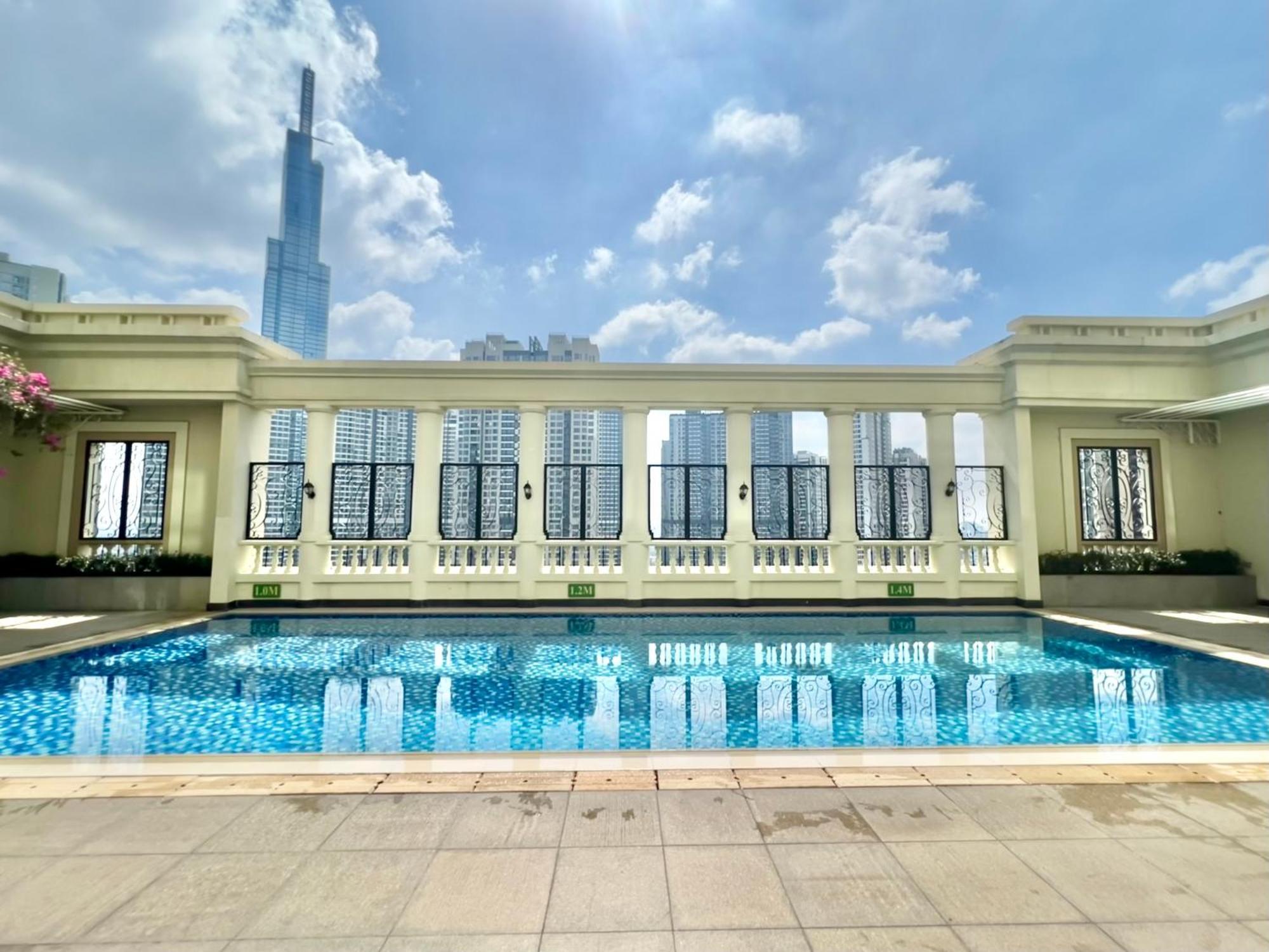 Diny Aparthotel - Rooftop Pool - The Manor 2 Ho Chi Minh-Byen Eksteriør billede